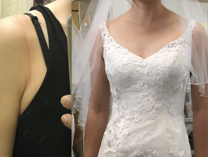Do dress straps stretch? Advice please!